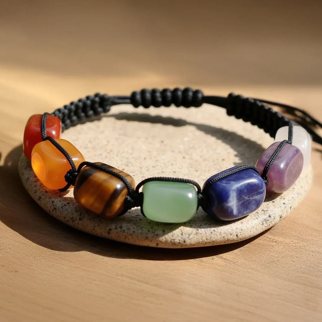 Bracelet "Alignement Sacré" 7 chakras