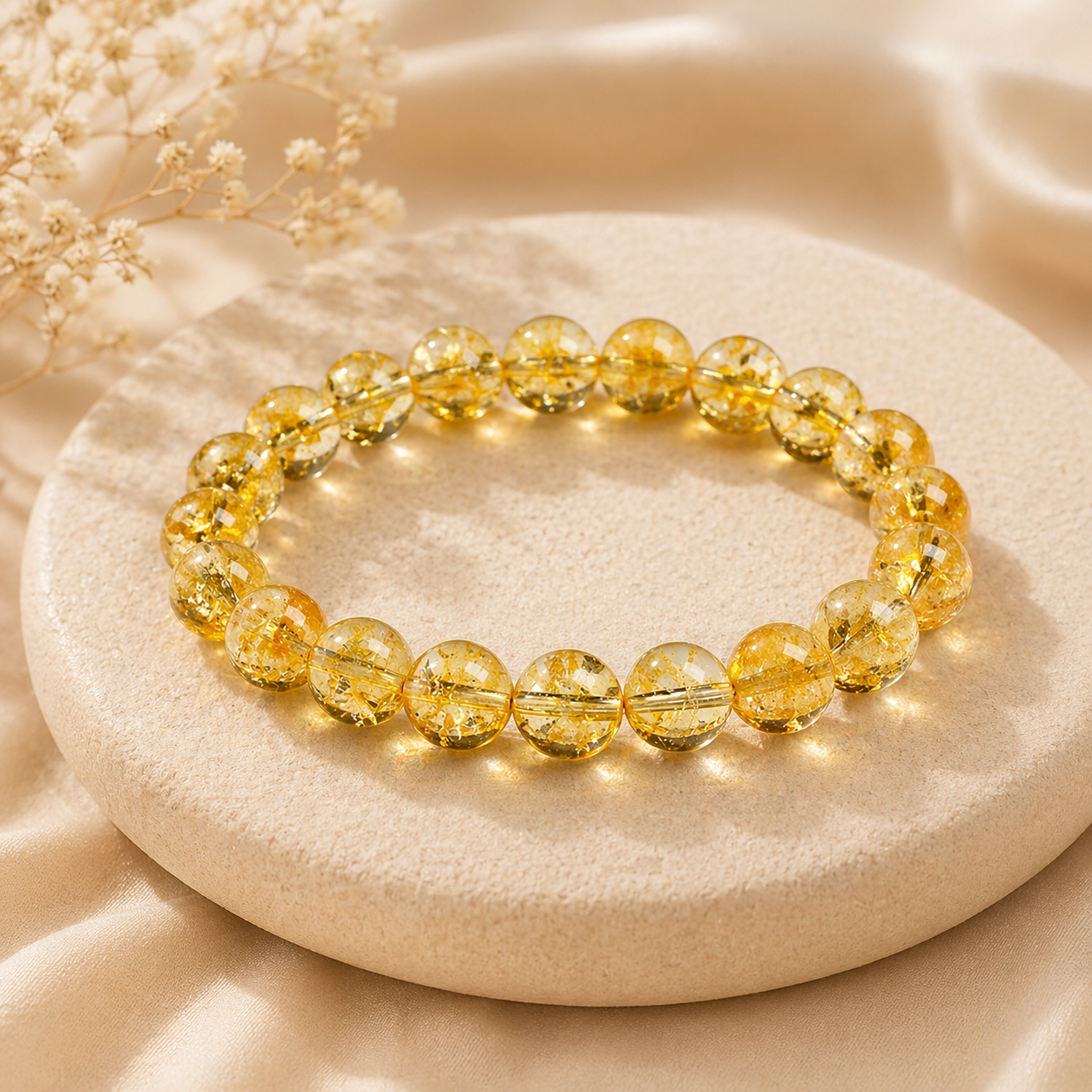 Bracelet en Citrine - Abondance