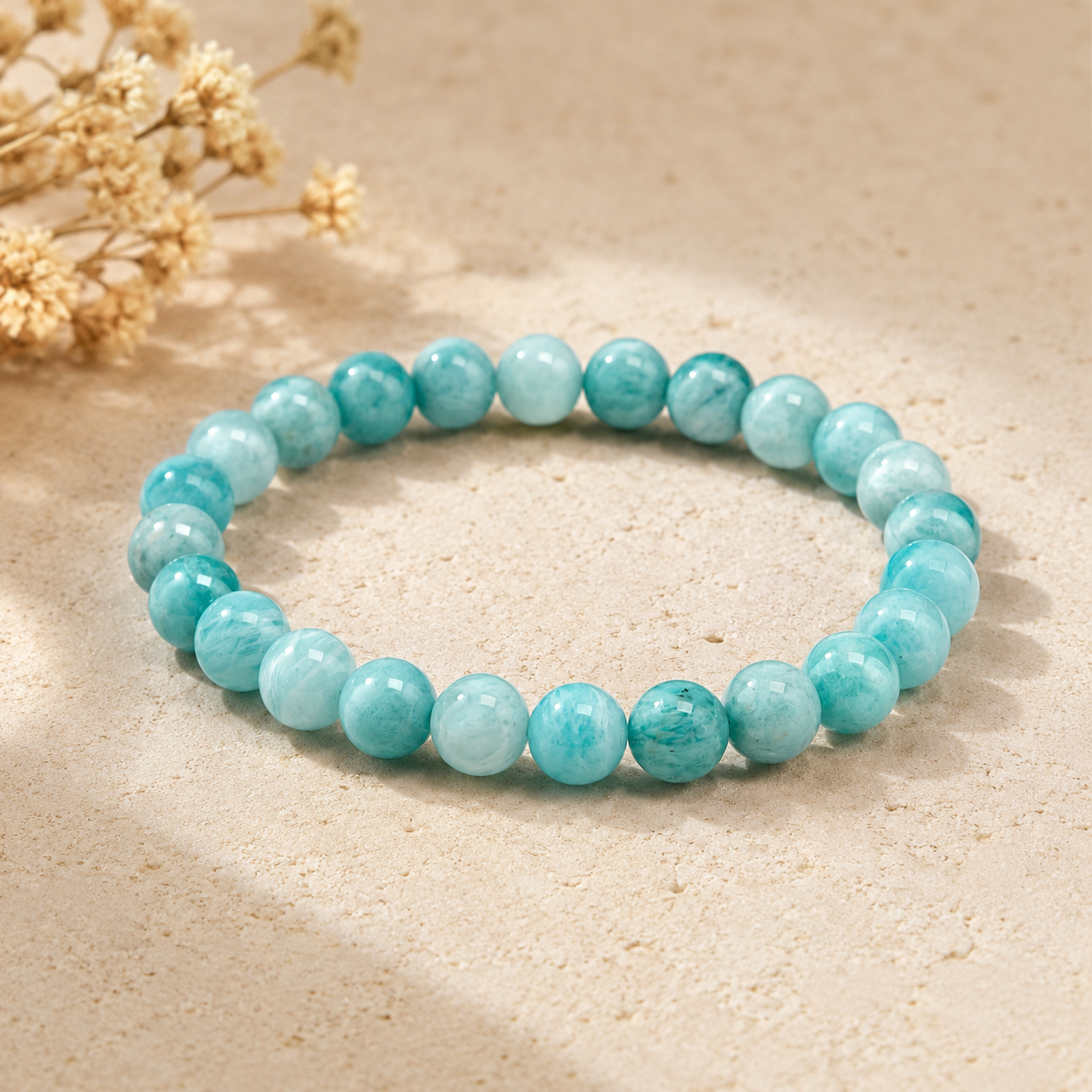 Bracelet en Amazonite - Lagon Clément