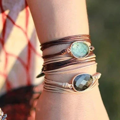 Bracelet en Labradorite "Reflets de l’Âme"