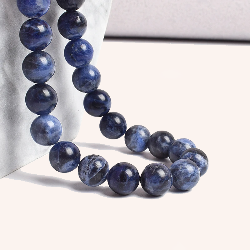 Bracelet en perles de Sodalite - Apaisement