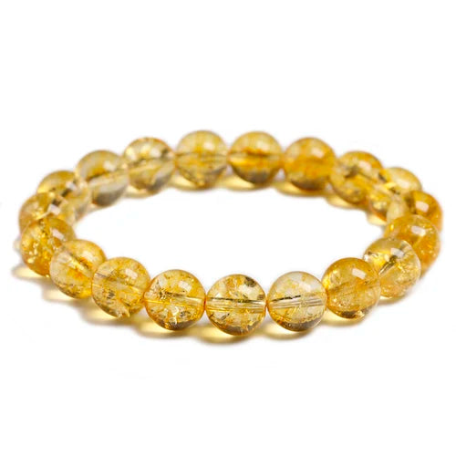 Bracelet "Abondance" en Citrine
