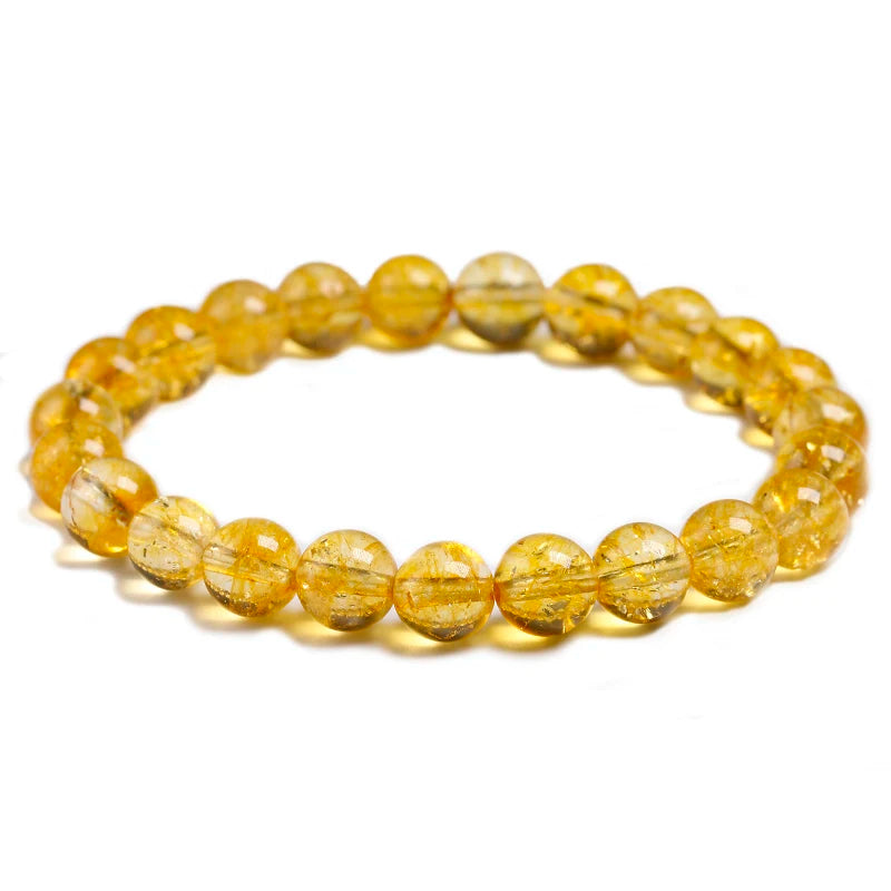 Bracelet "Abondance" en Citrine