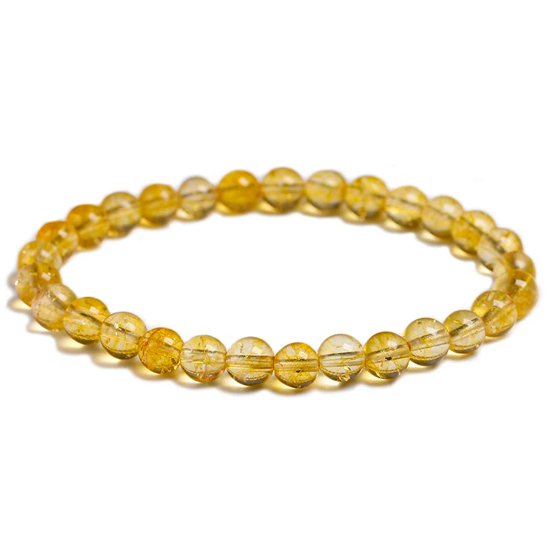 Bracelet "Abondance" en Citrine