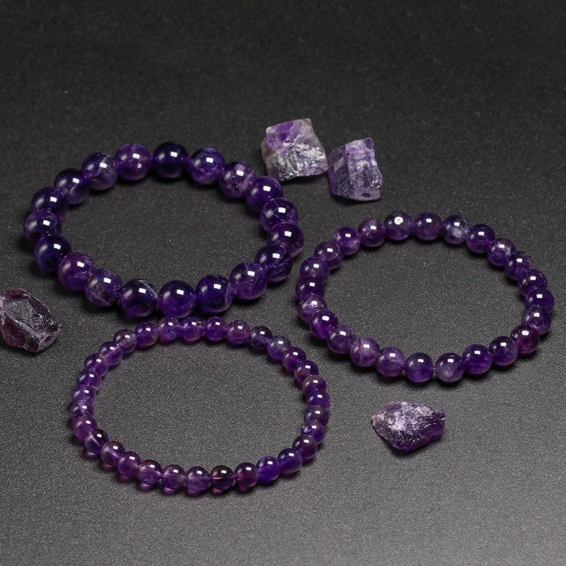 Bracelet "Sérénité" en Améthyste