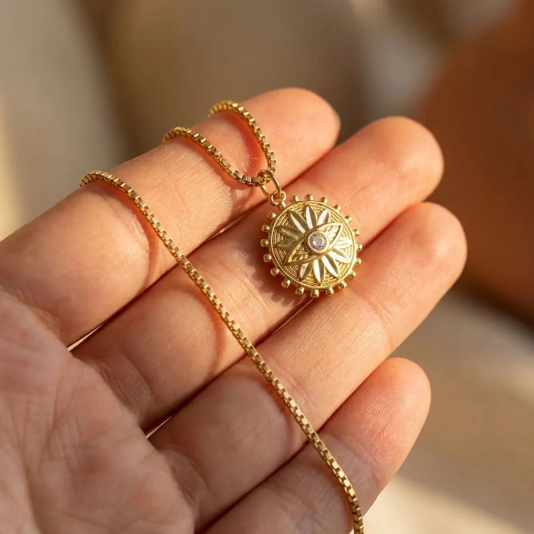Pendentif Solaire - Oeil Céleste