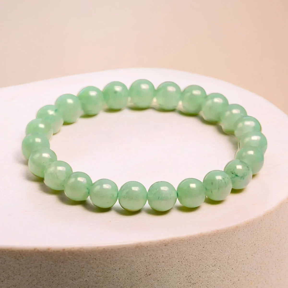 Bracelet "Ouverture" en Aventurine Verte