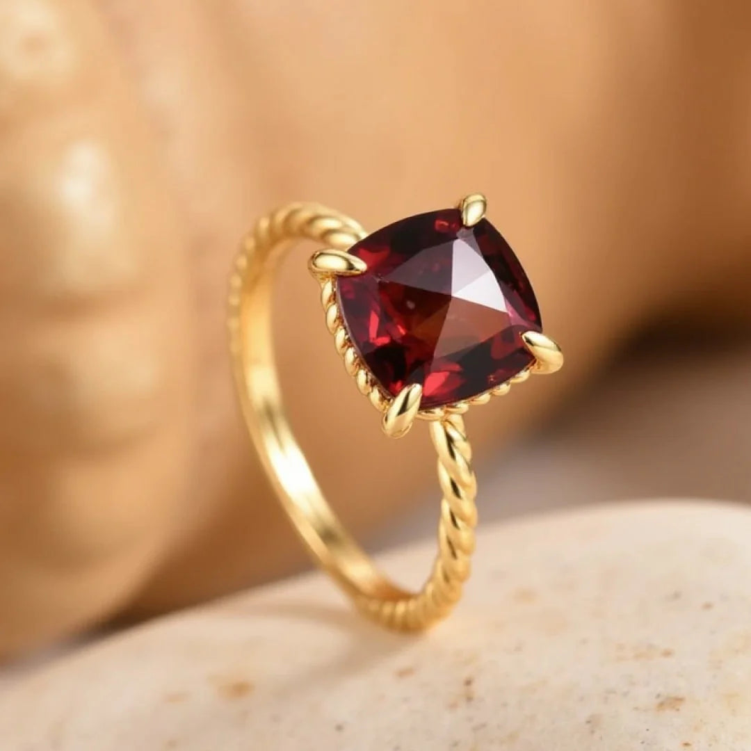 Bague Ajustable en Pierres Naturelles - Murmure Minéral