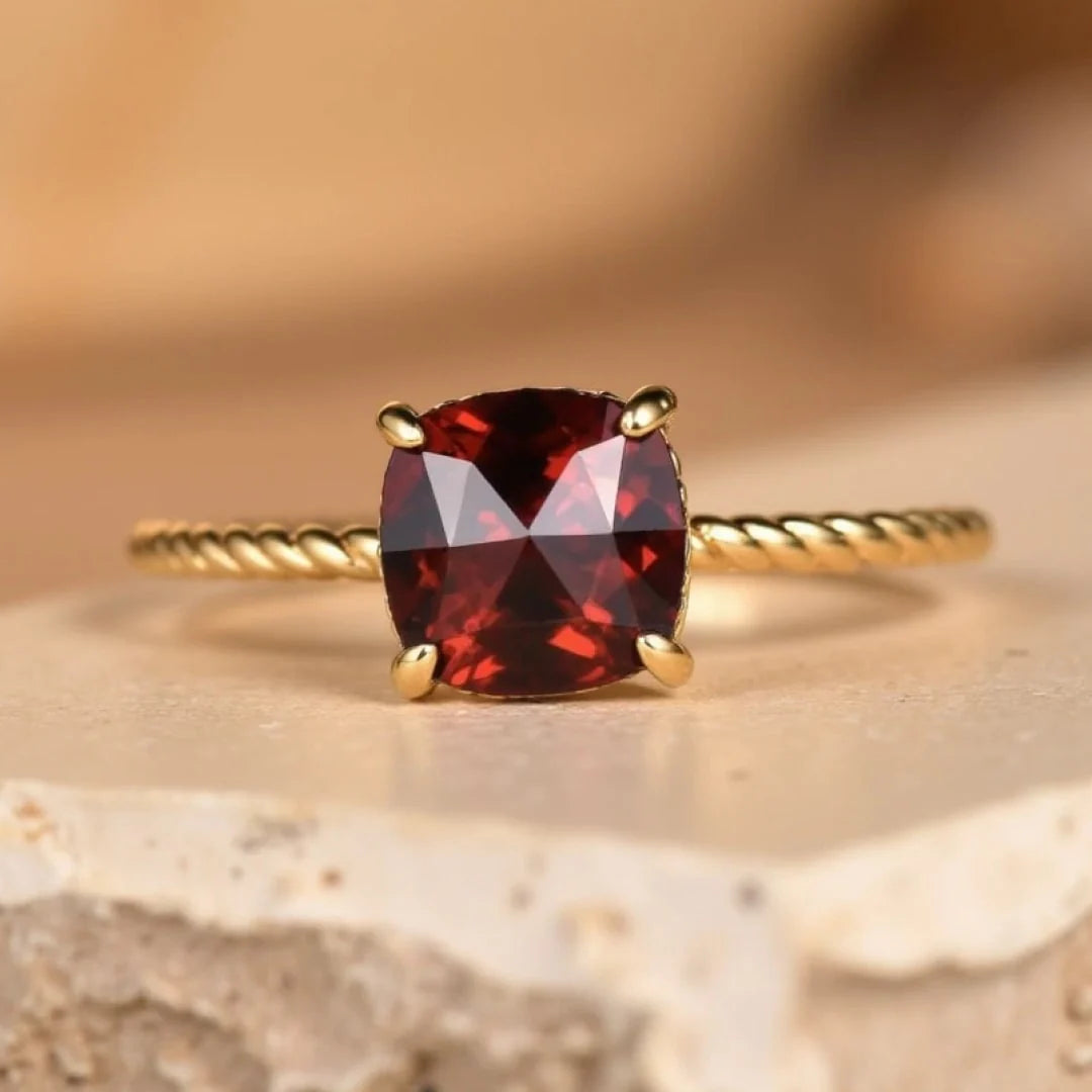 Bague Ajustable en Pierres Naturelles - Murmure Minéral