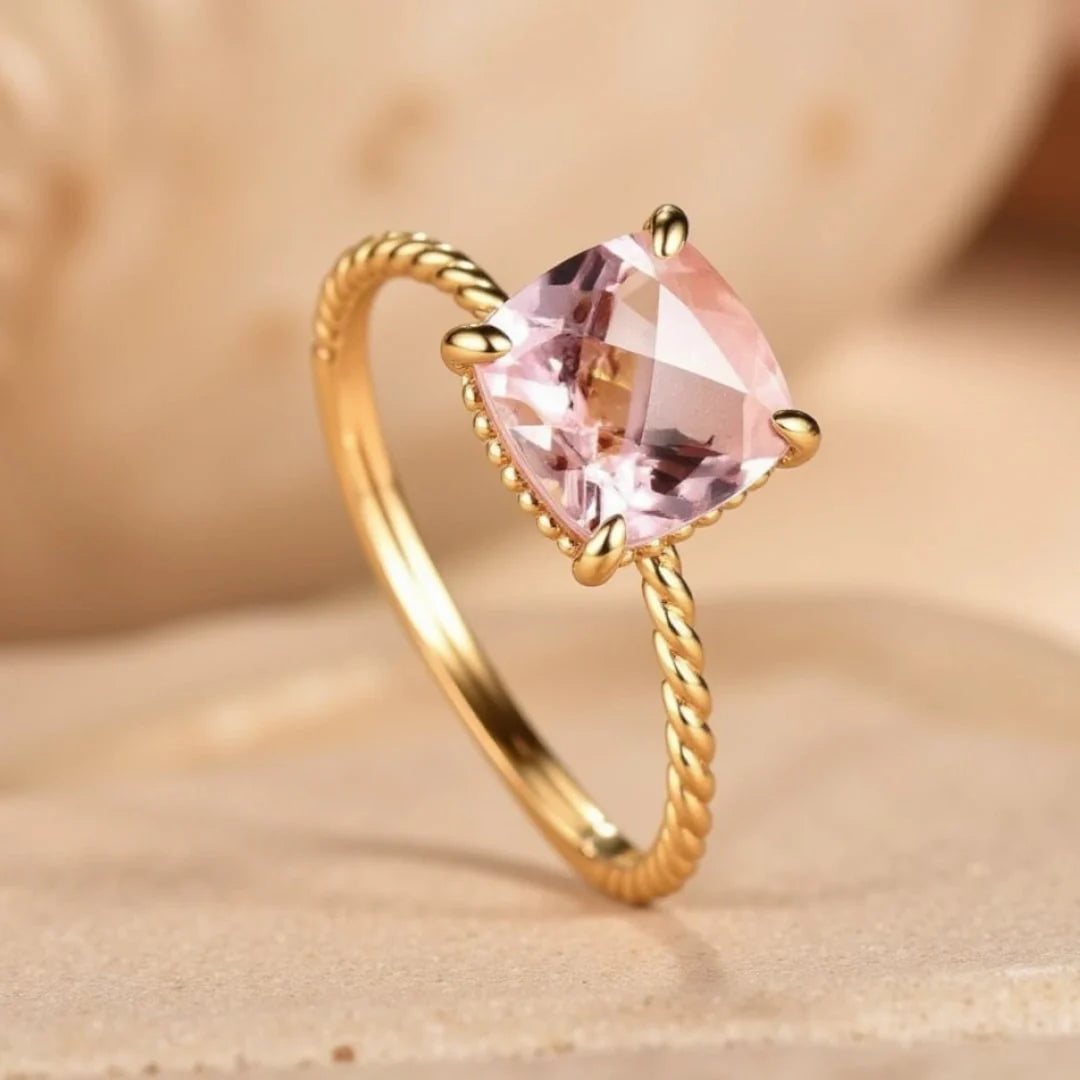 Bague Ajustable en Pierres Naturelles - Murmure Minéral