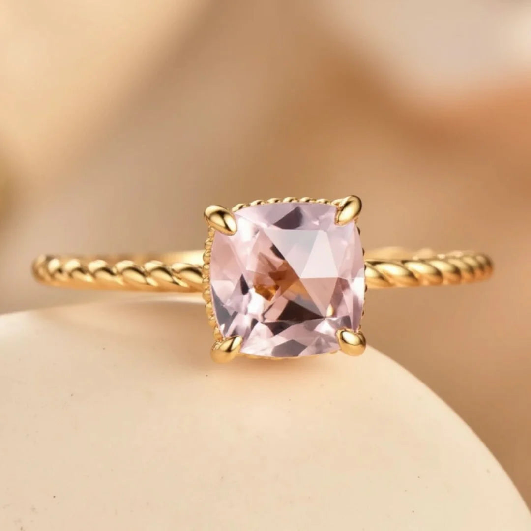 Bague Ajustable en Pierres Naturelles - Murmure Minéral