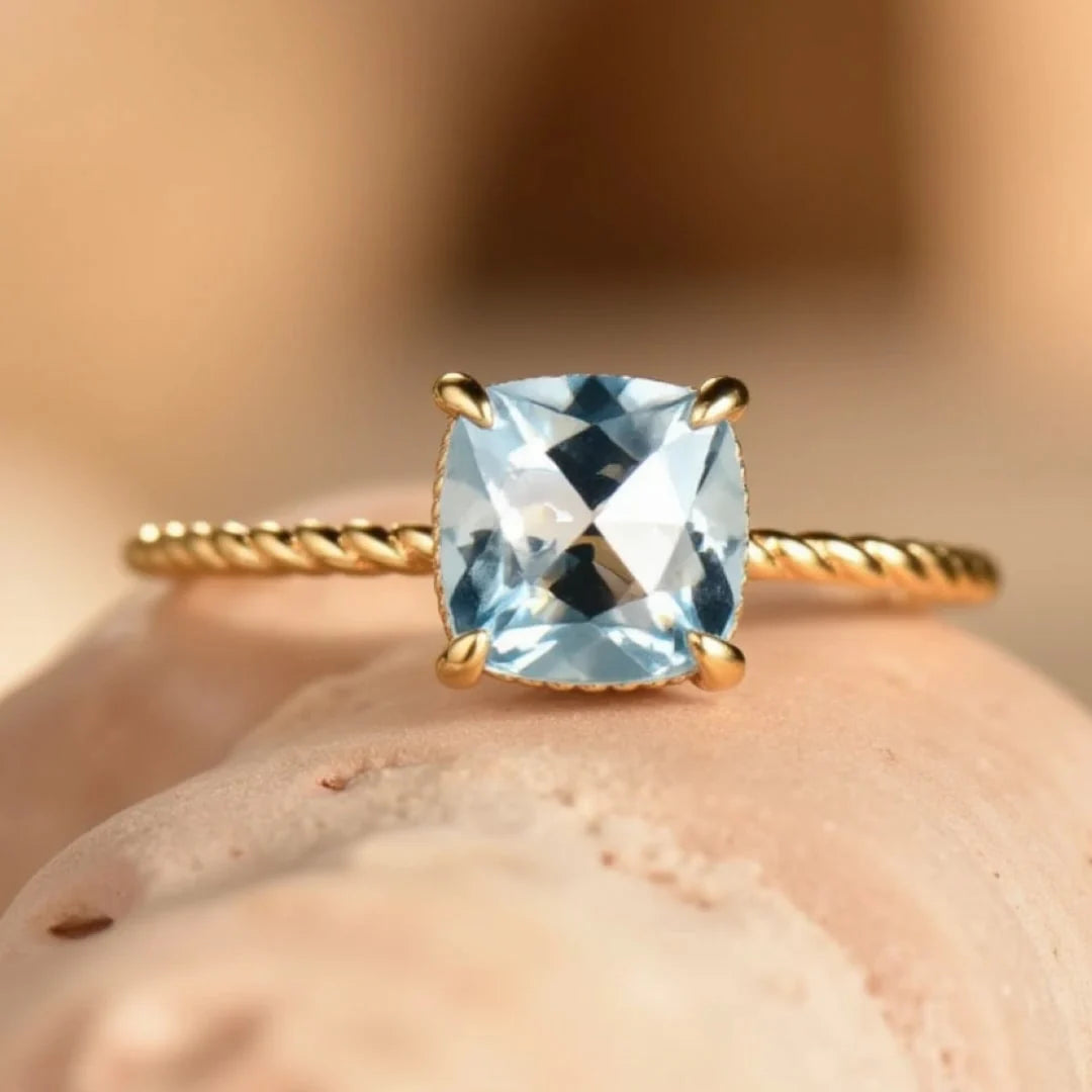 Bague Ajustable en Pierres Naturelles - Murmure Minéral