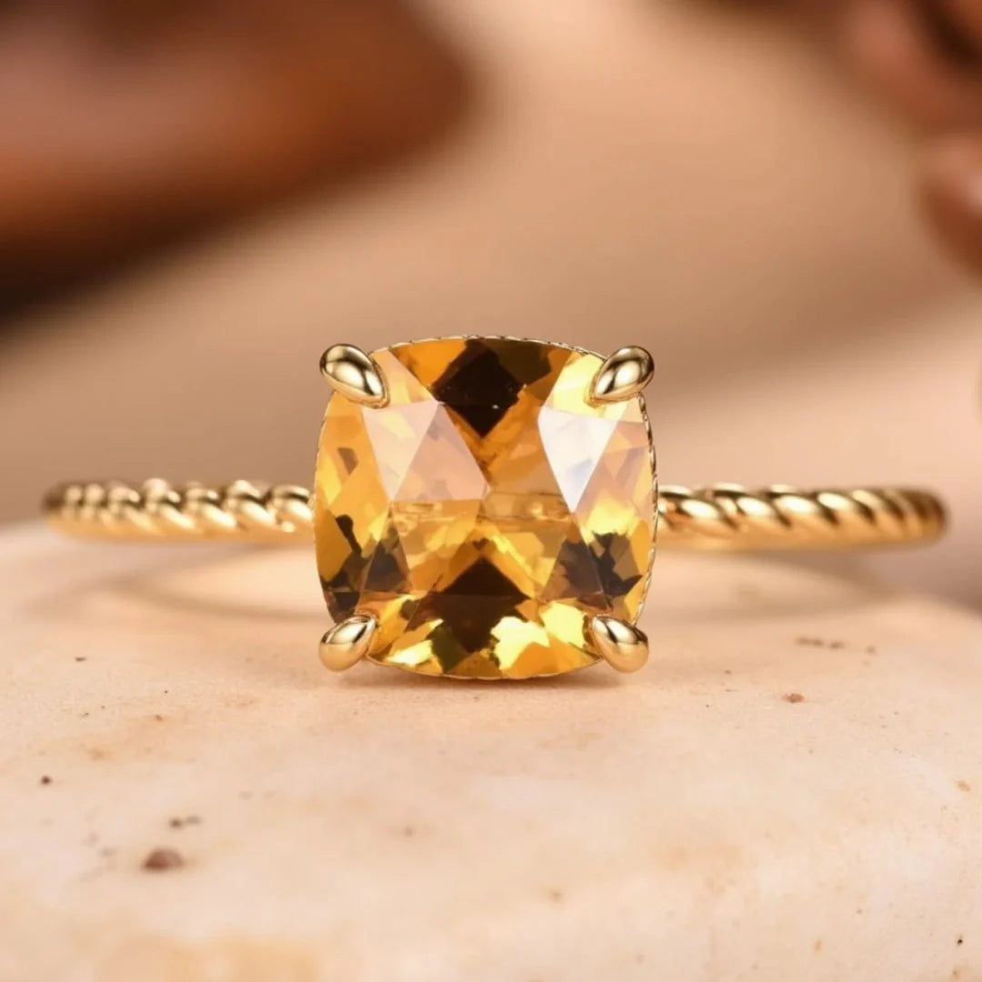 Bague Ajustable en Pierres Naturelles - Murmure Minéral