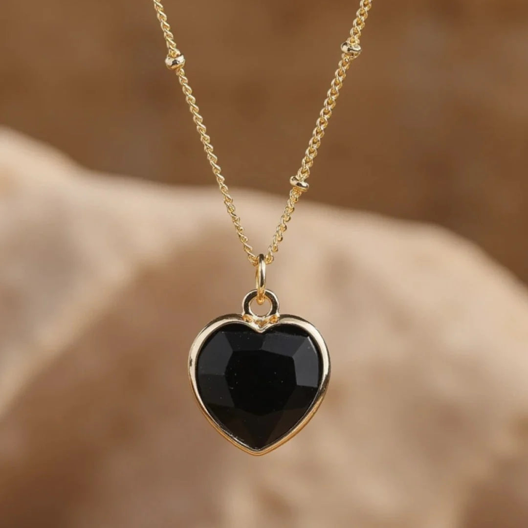Pendentif Coeur en Pierre Naturelle