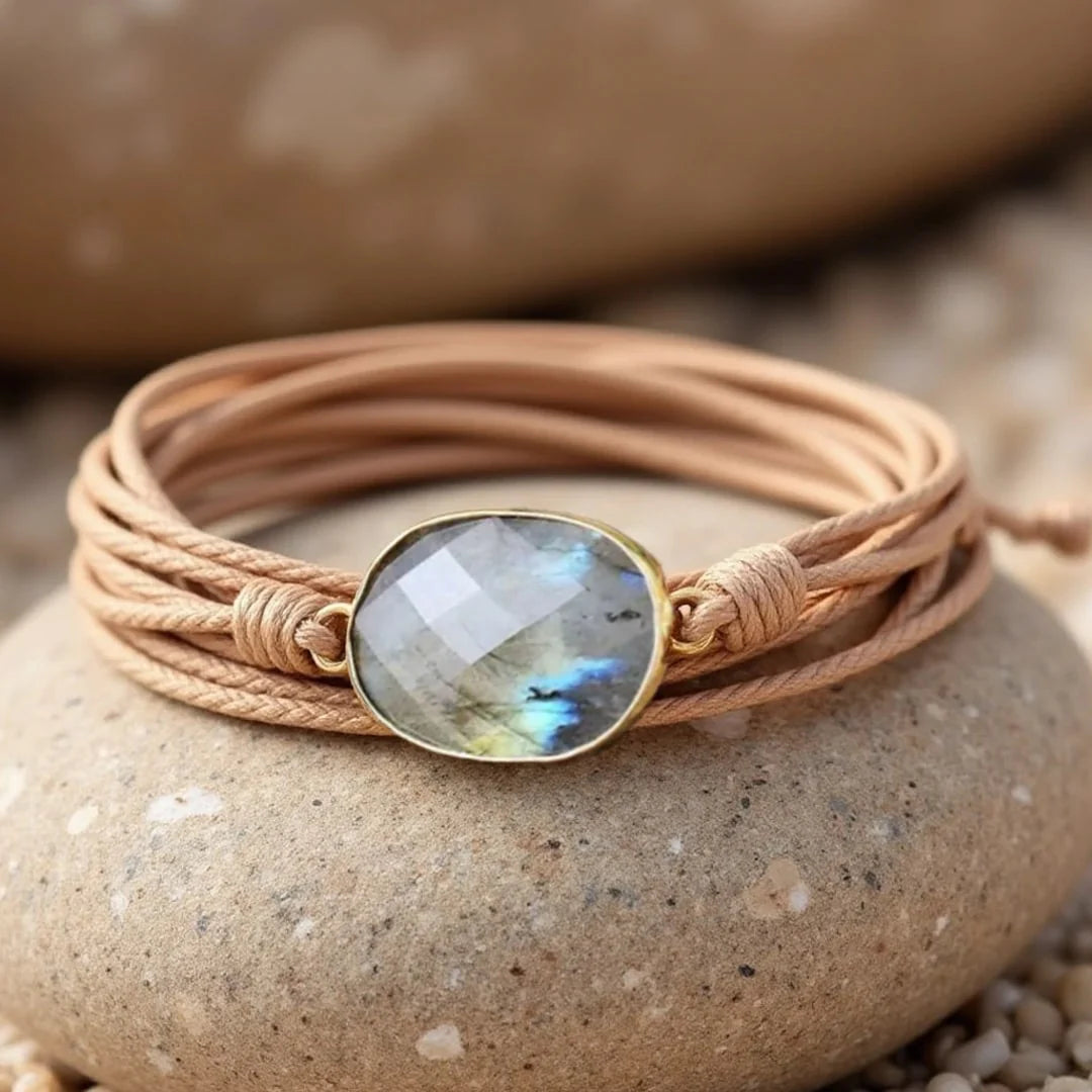 Bracelet en Labradorite "Reflets de l’Âme"