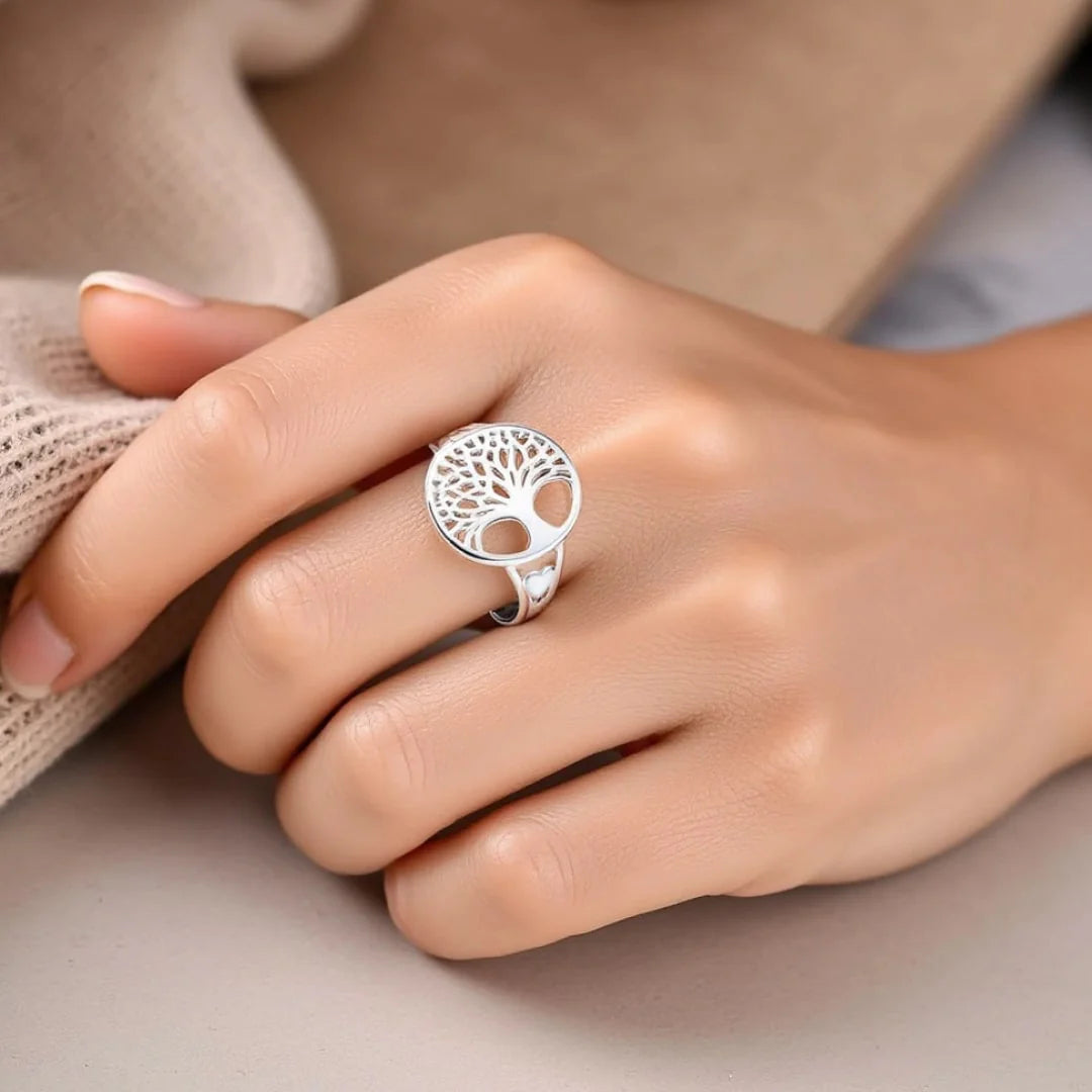 Bague "Arbre de Vie Divin" en Argent