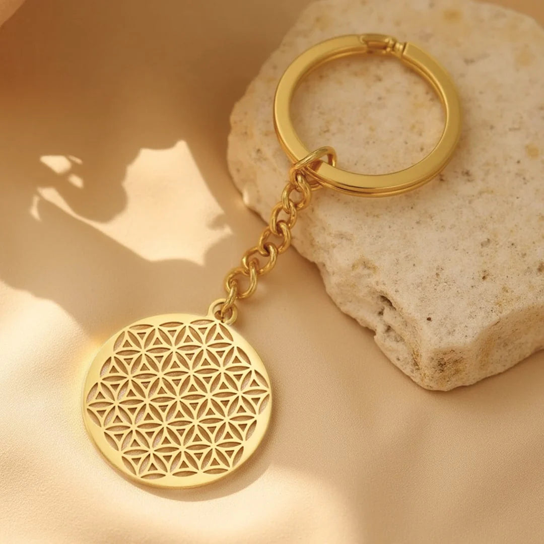 Porte-Clés Fleur de Vie