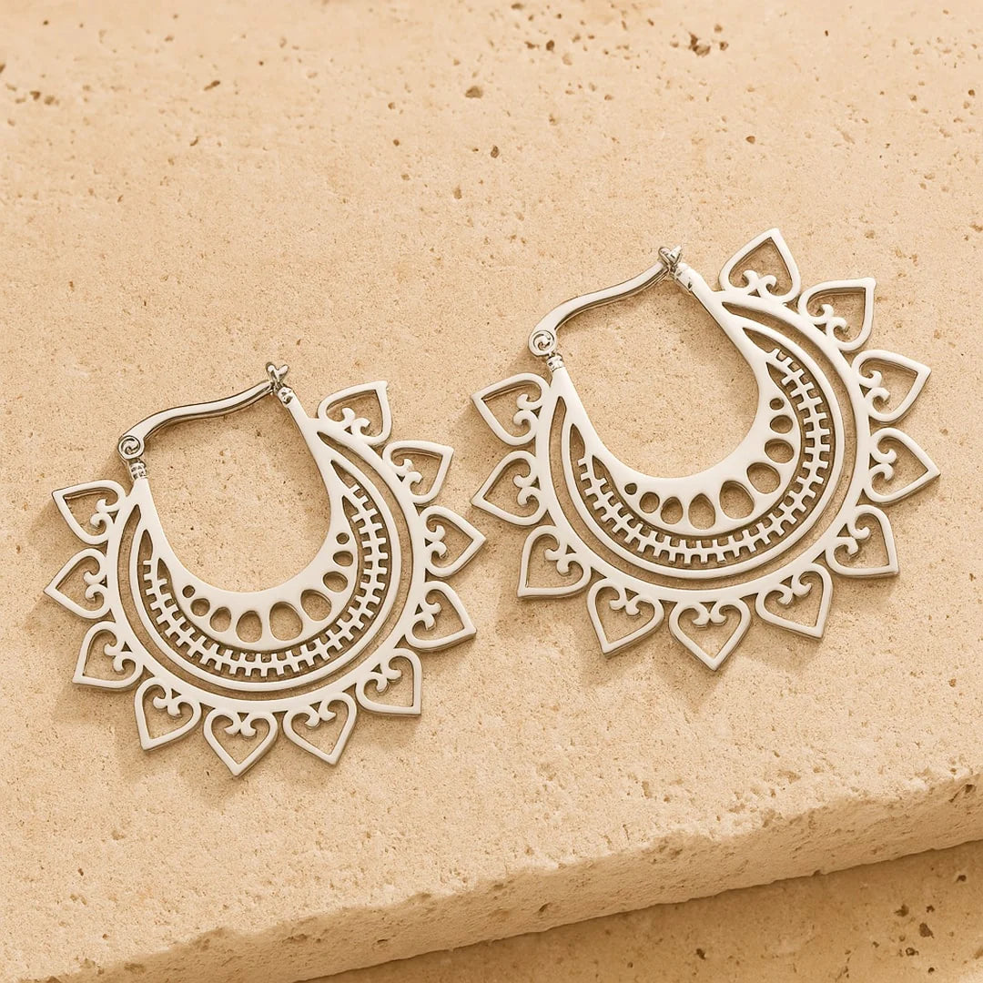 Boucles d'Oreilles Mandala - Sundari