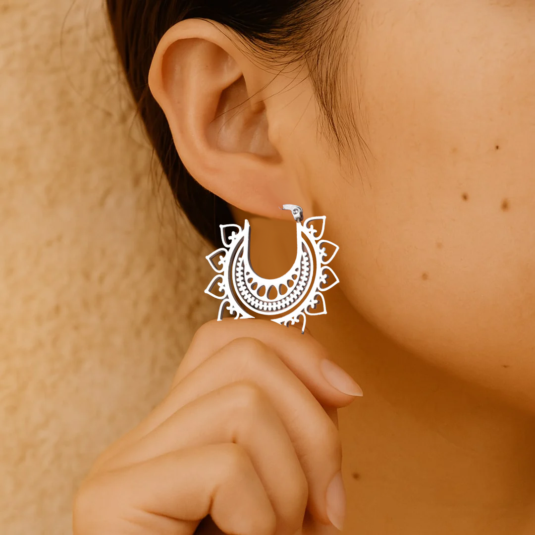 Boucles d'Oreilles Mandala - Sundari