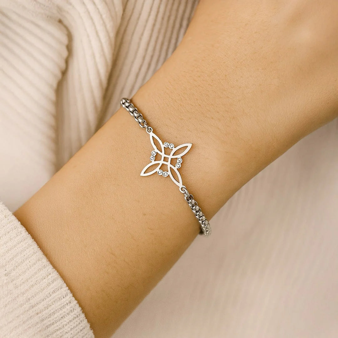 Bracelet Noeud de Sorcière - Lien d'Eternité