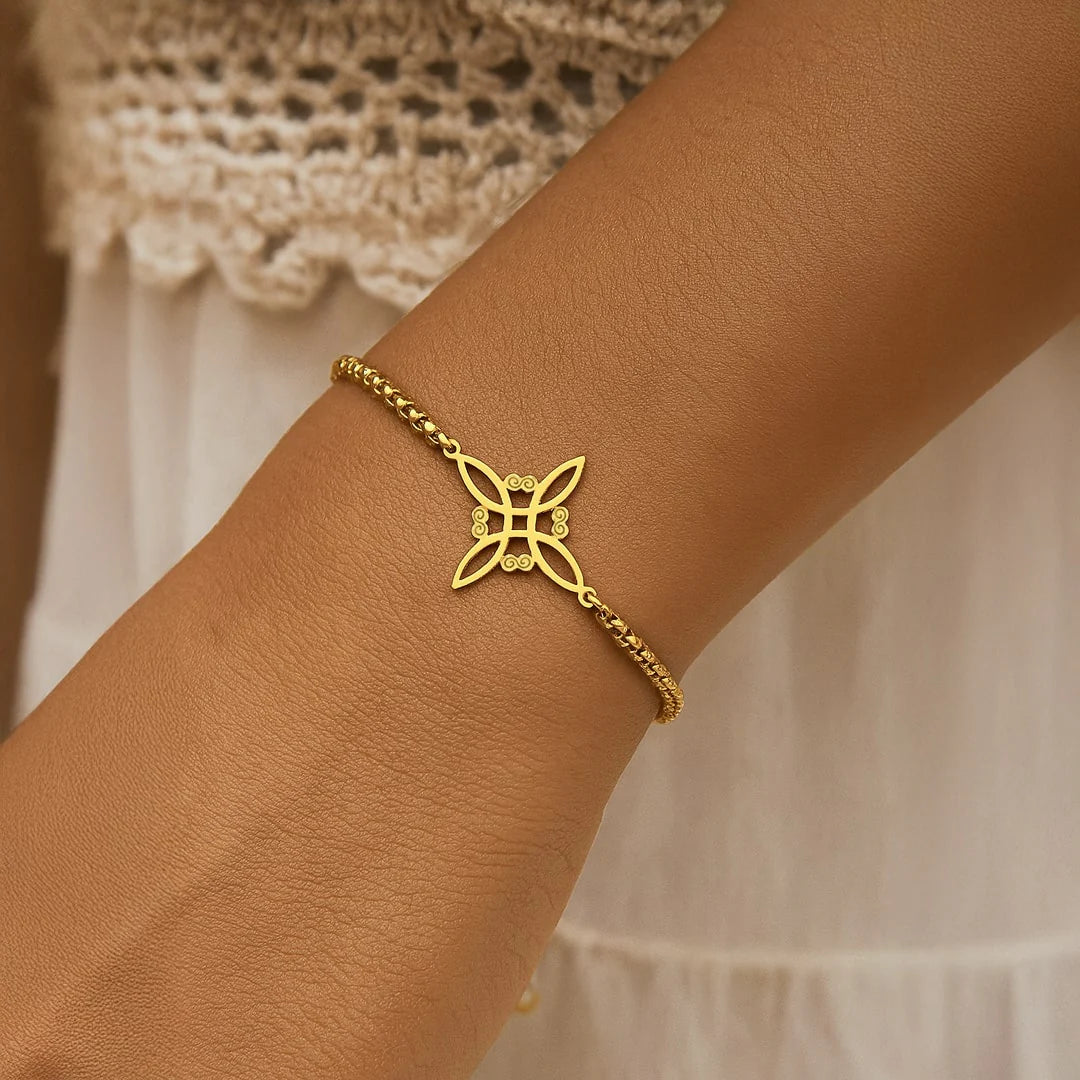 Bracelet Noeud de Sorcière - Lien d'Eternité