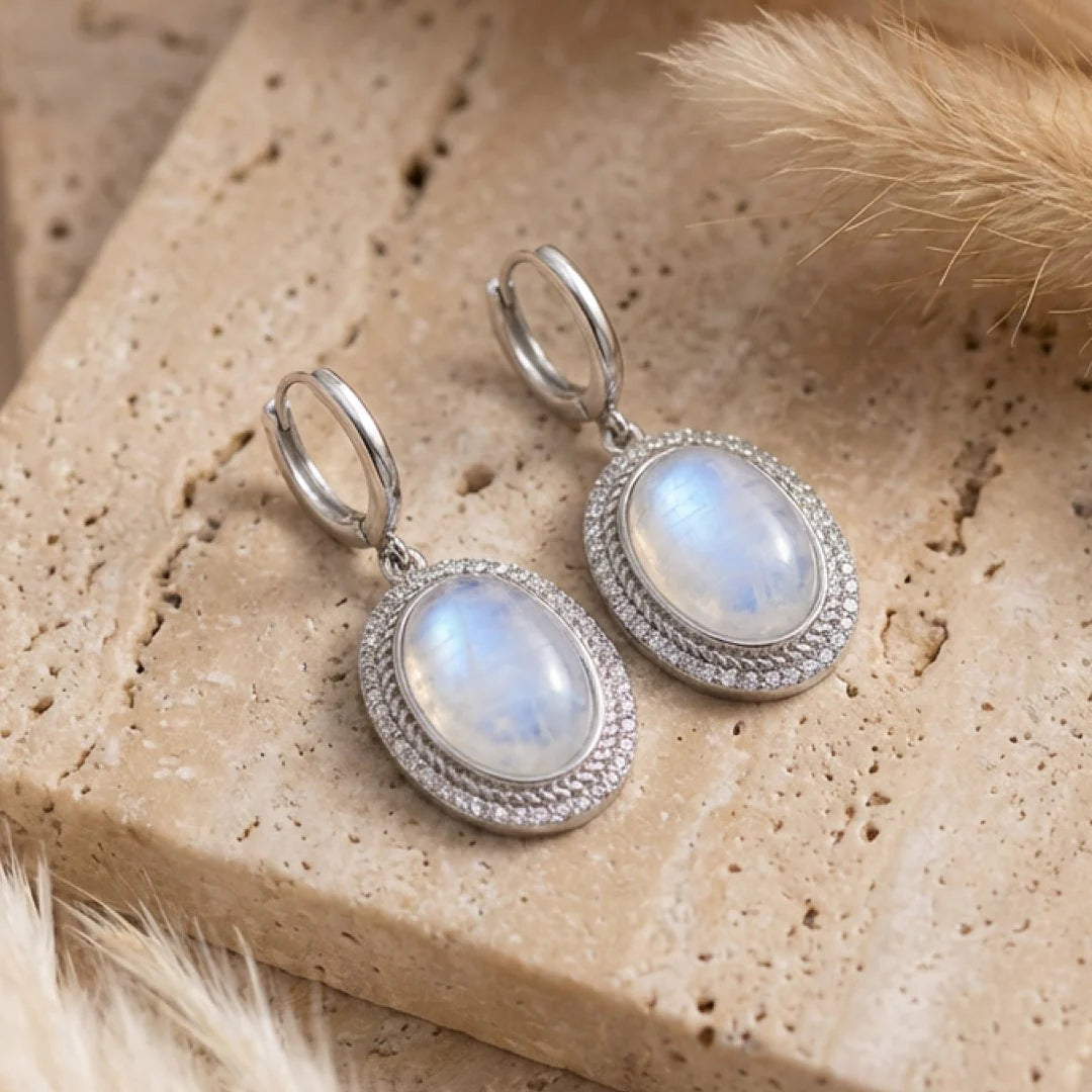 Collier Pendentif en Pierre de Lune - Eveil de l'Ame