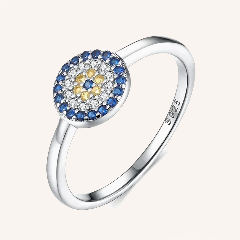 Bague Œil Bleu de Protection