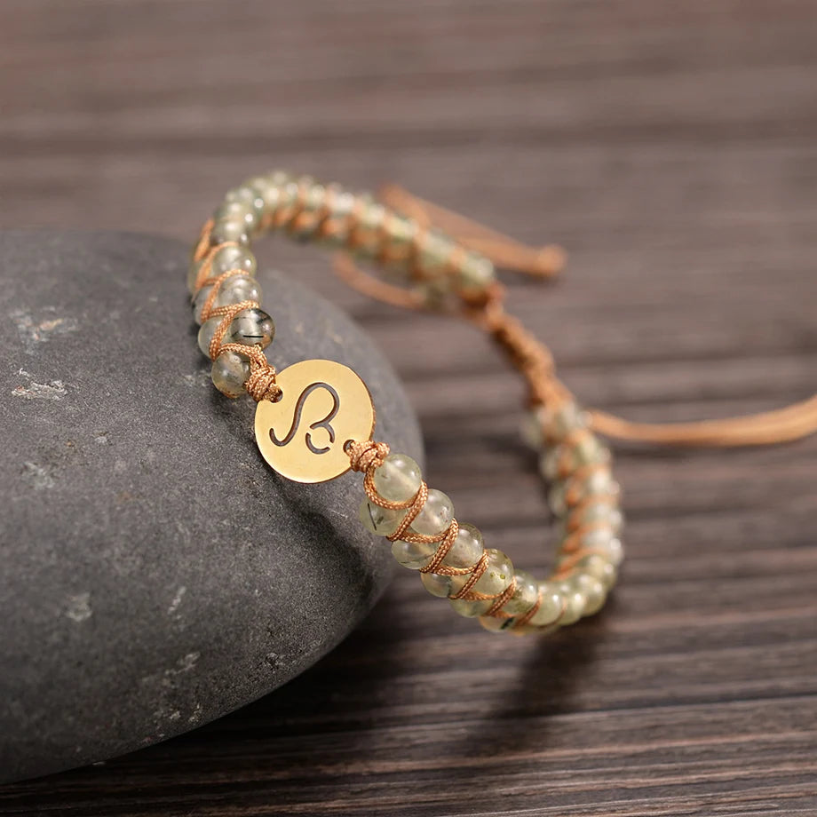 Bracelet "Signes du Zodiaque" en Pierres Naturelles