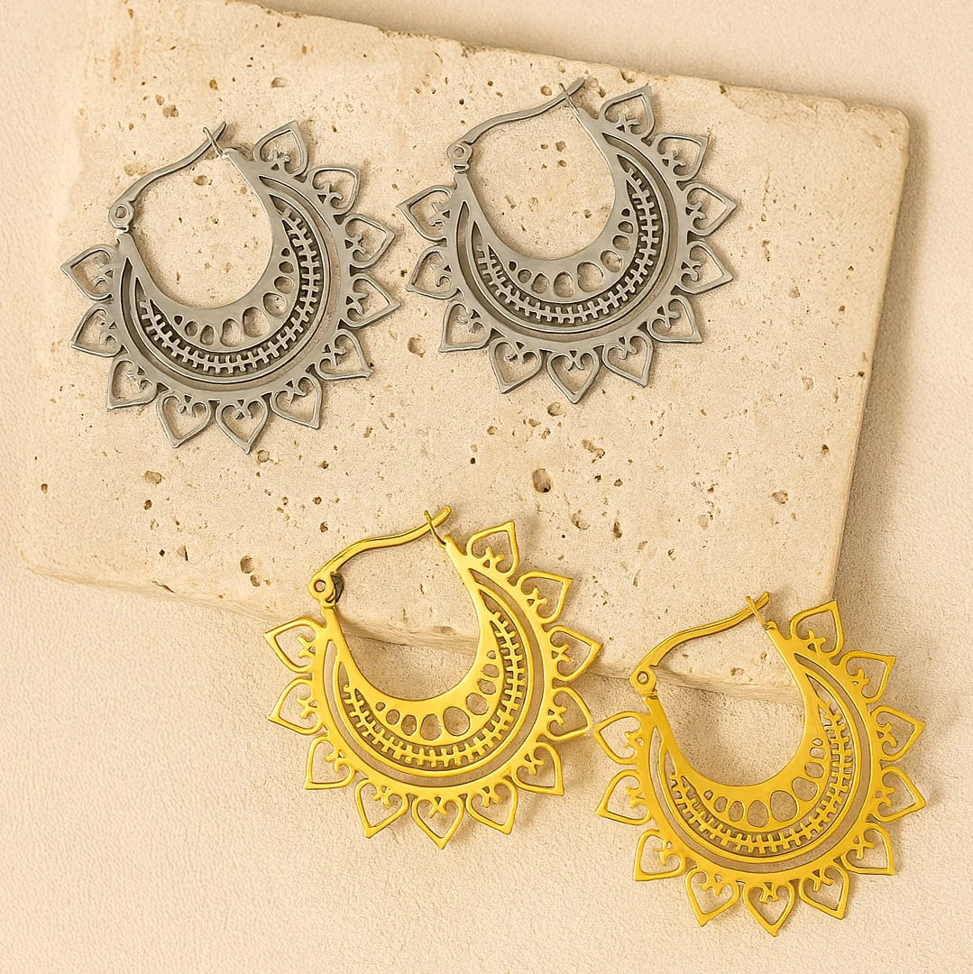 Boucles d'Oreilles Mandala - Sundari