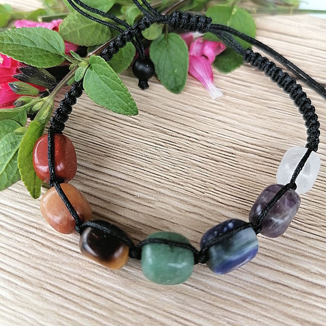 Bracelet "Alignement Sacré" 7 chakras