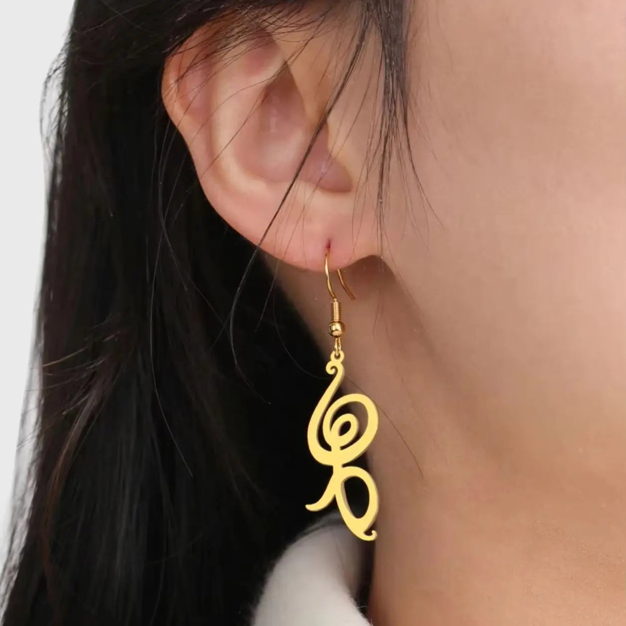 Boucles d'Oreilles Pendantes "Hakuna"