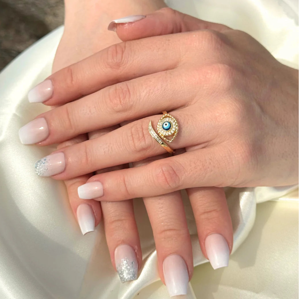 Bague Ajustable "Oeil de Chance"