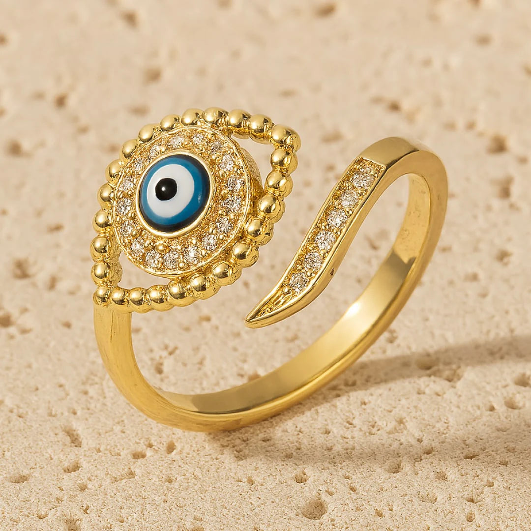 Bague Ajustable "Oeil de Chance"
