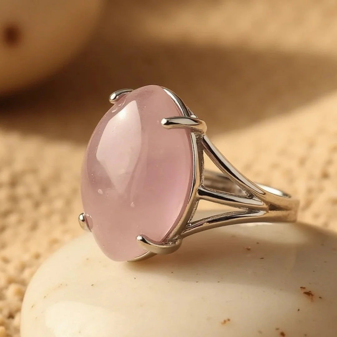 Bague Ajustable en Pierre Naturelle - Neya