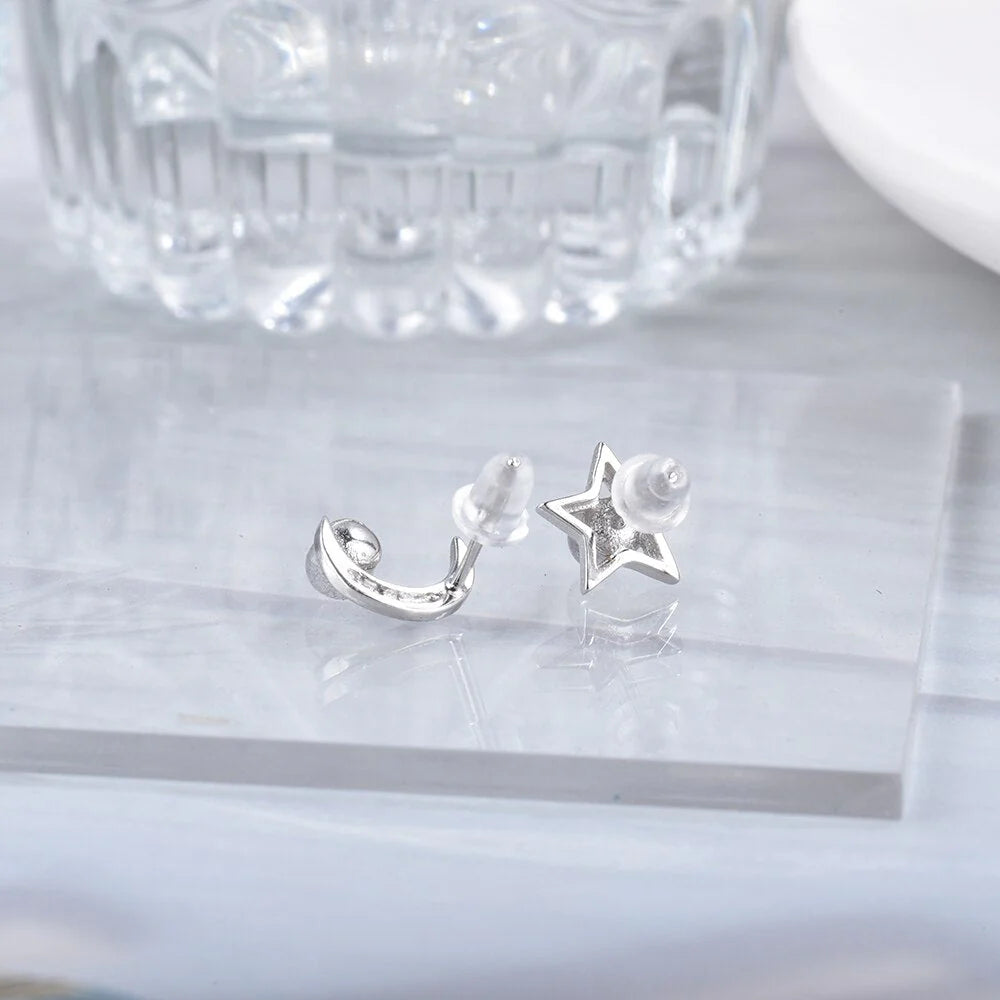 Boucles d'Oreilles "Clarté Céleste" en Labradorite & Argent