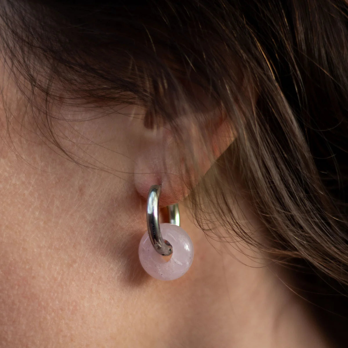 Boucles d'Oreilles "Eveil Minéral" en Pierres Naturelles