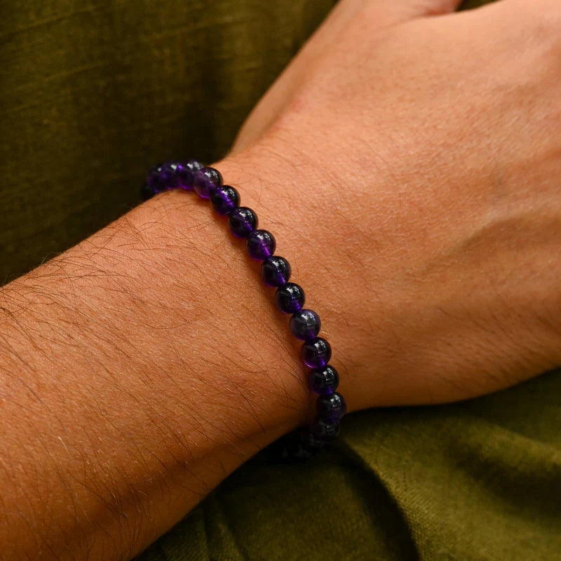 Bracelet "Sérénité" en Améthyste
