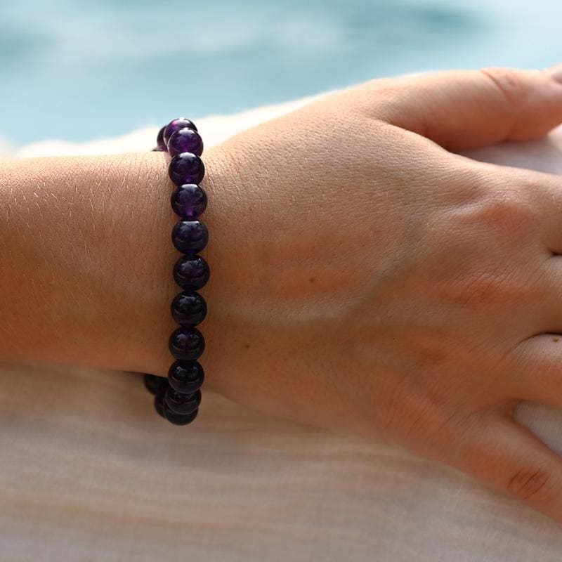 Bracelet "Sérénité" en Améthyste