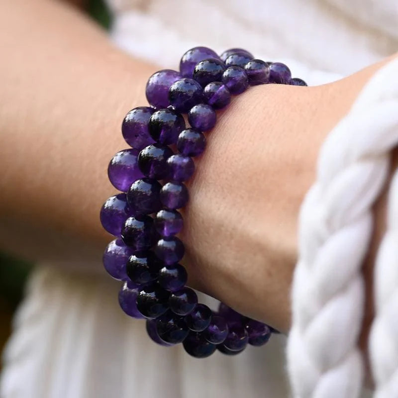 Bracelet "Sérénité" en Améthyste