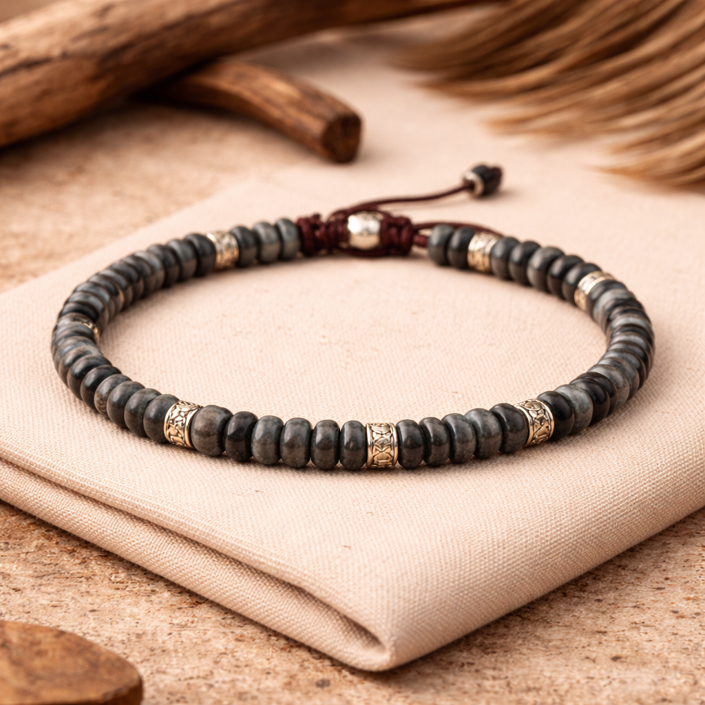 Bracelet en Larvikite - Elan Intérieur