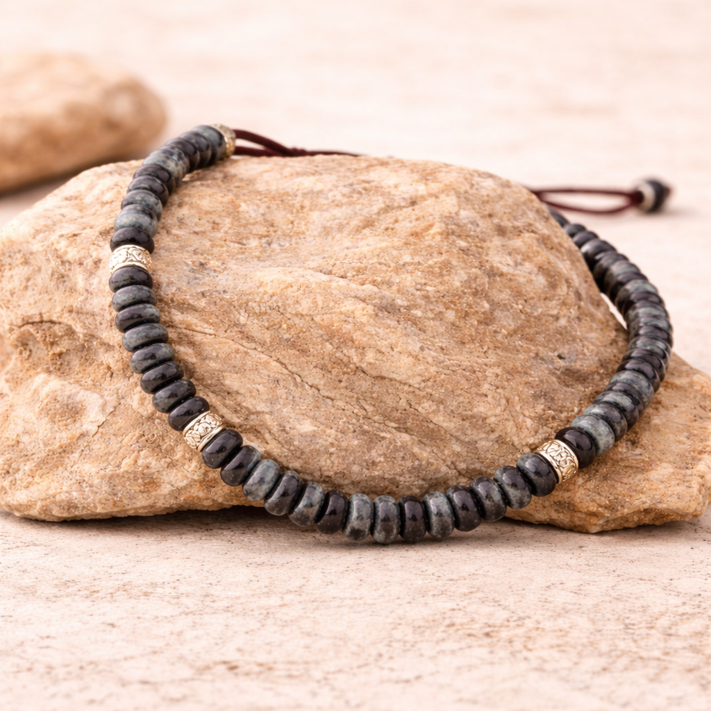 Bracelet en Larvikite - Elan Intérieur