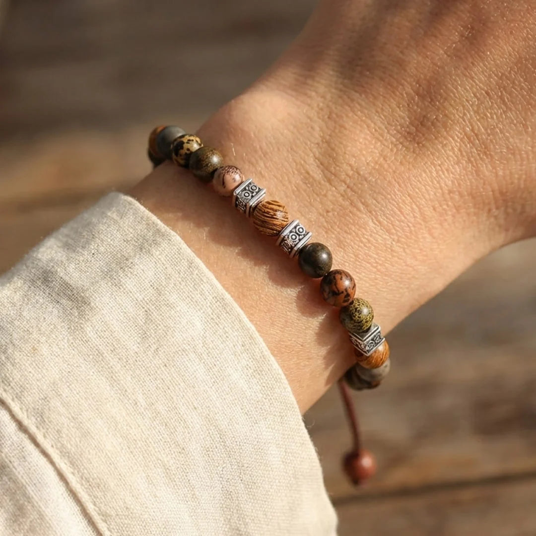 Bracelet en Jaspe - Equilibre Originel