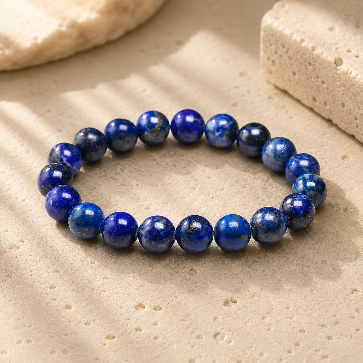 Bracelet en Lapis Lazuli - Voix de Vérité
