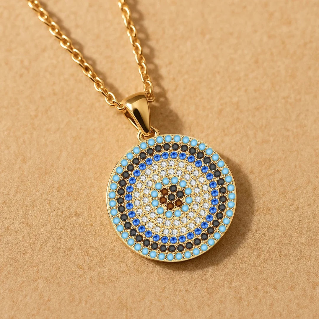 Collier "Œil de Protection Souverain"