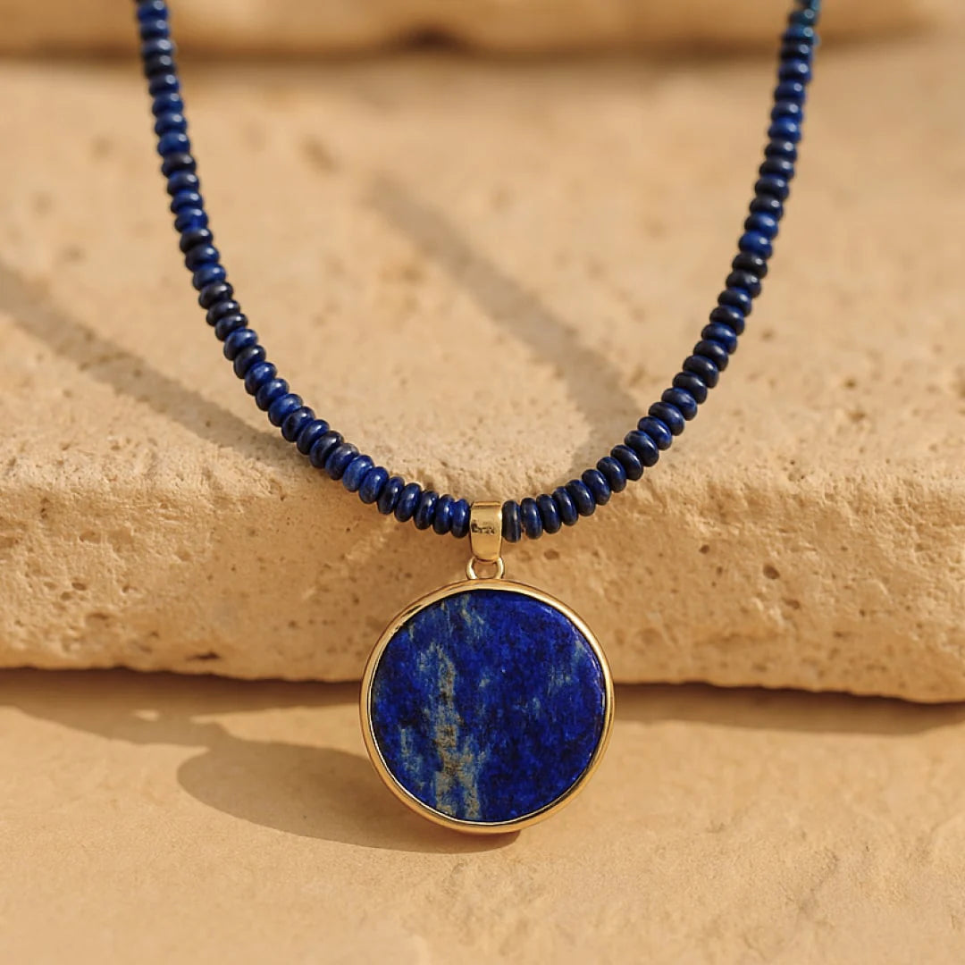 Collier "Energie Cosmique" en Pierres Naturelles