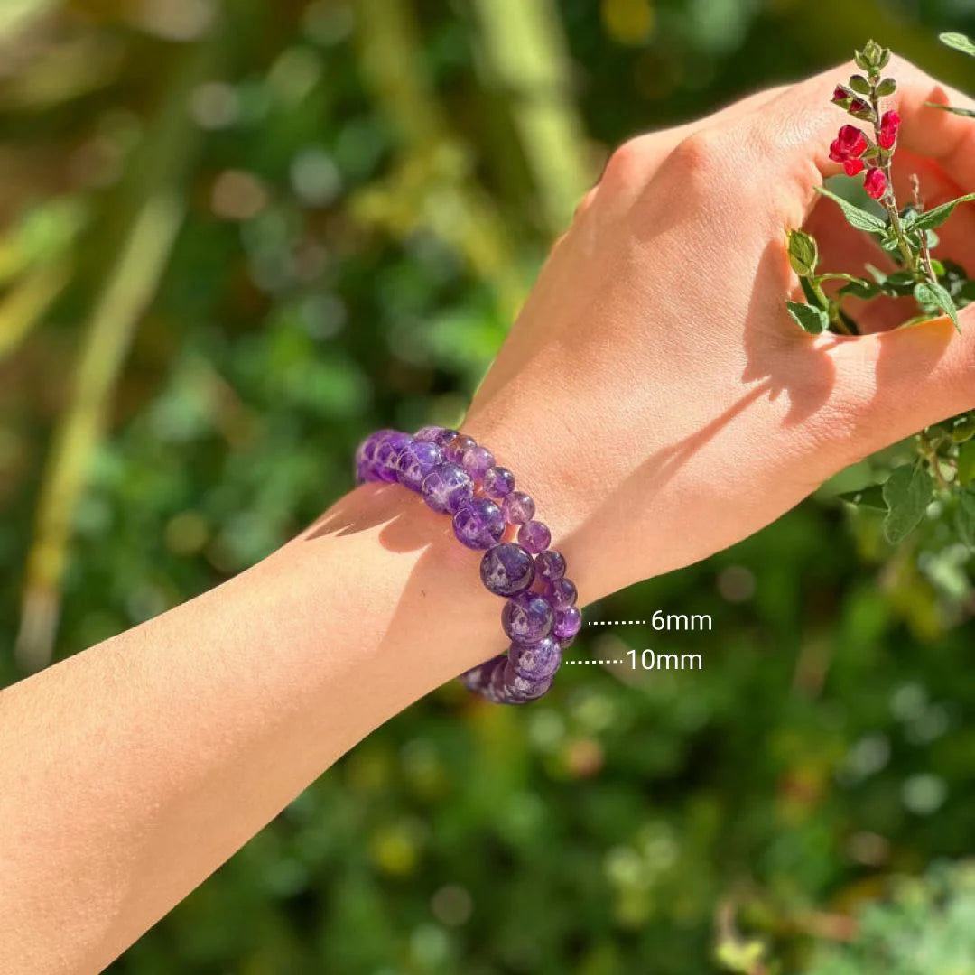 Bracelet "Sérénité" en Améthyste