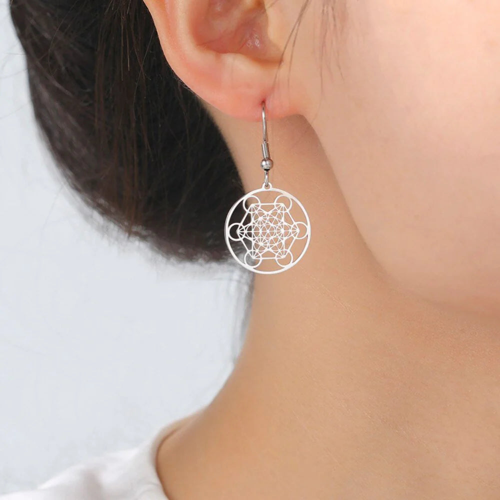 Boucles d'Oreilles Métatron