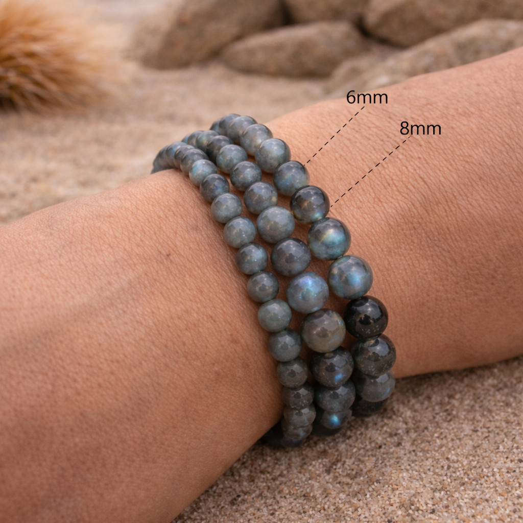 Bracelet en Labradorite - Armure d'Energie