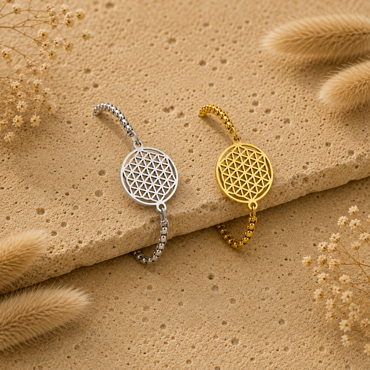 Bracelet "Fleur de Vie"