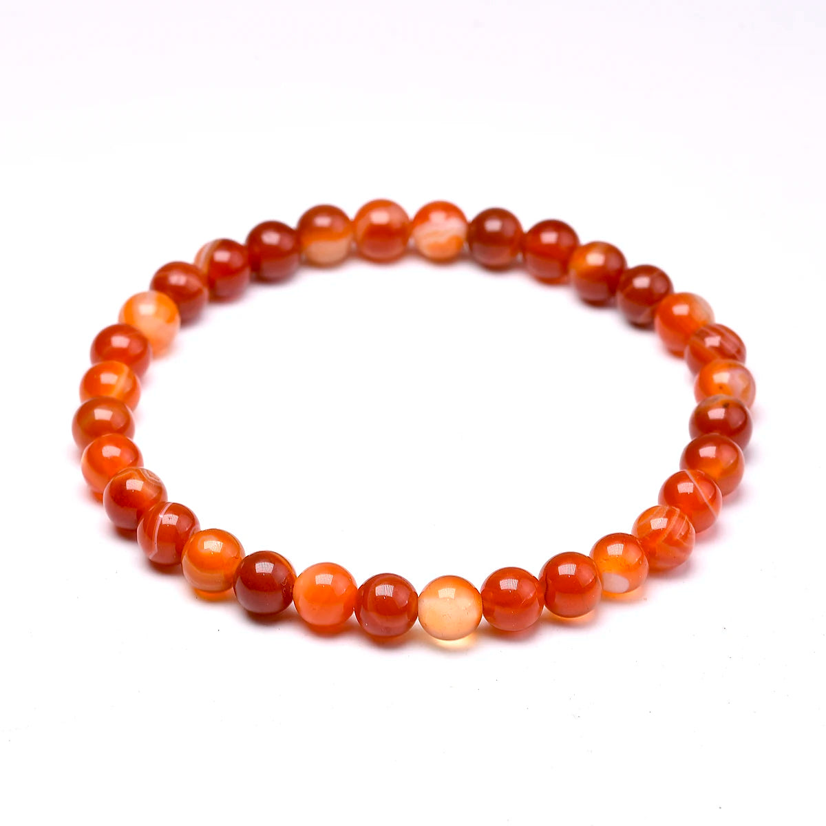 Bracelet "Elan de vie" en Cornaline